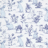 Organic Cotton Bunny Toile Pyjamas
