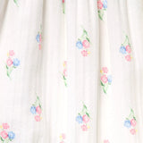 Baby Floral Pointelle Bow Romper