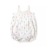 Baby Floral Pointelle Bow Romper