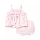 Baby Seahorse Pointelle Matching Set