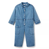 HATCH X Janie and Jack Denim Jumpsuit