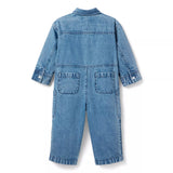 HATCH X Janie and Jack Denim Jumpsuit