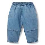 HATCH X Janie and Jack Denim Barrel Trouser