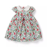 Baby Ditsy Floral Collared Dress