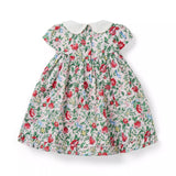 Baby Ditsy Floral Collared Dress
