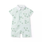 Baby Turtle Collared Romper