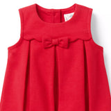 Baby Pleated Ponte Dress