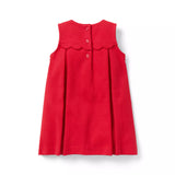 Baby Pleated Ponte Dress