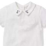 PEANUTS™ Snoopy Embroidered Baby Bodysuit