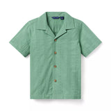 The Eyelet Stripe Cabana Shirt
