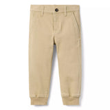 The Button Twill Jogger