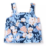 Pineapple Floral Top
