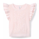 Crochet Floral Jumper Top