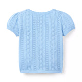 Pointelle Textured Cardigan