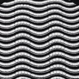 Wavy Striped Sweater Top