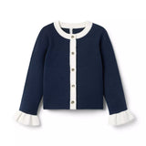 Ruffle Cuff Cardigan