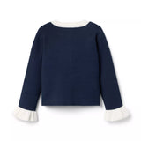 Ruffle Cuff Cardigan