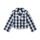 The Gingham Cropped Jacket