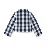 The Gingham Cropped Jacket