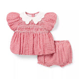 Baby Gingham Matching Set