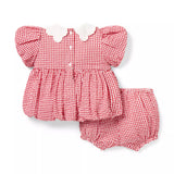 Baby Gingham Matching Set
