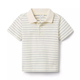 The Striped Pique Polo
