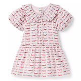 The Dachshund Collared Dress