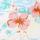 Island Floral Bubble Hem Dress