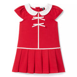 The Pleated Ponte Dress