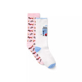 Paris Dog Sock 2-Pack