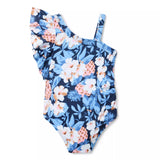 Pineapple Floral Ruffle Swimsuit