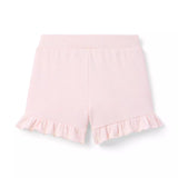 French Terry Ruffle Hem Short