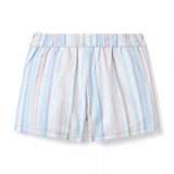 Striped Belted Short