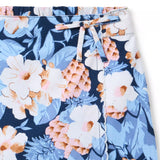 Pineapple Floral Wrap Skort