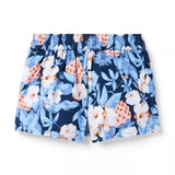 Pineapple Floral Wrap Skort