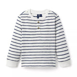 Striped Henley Tee