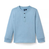 Textured Henley Tee