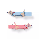 Dachshund Barrette Set