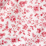 Ditsy Floral Bow Collared Top