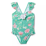 Floral Rosette Swimsuit