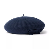 Sweater Bow Beret