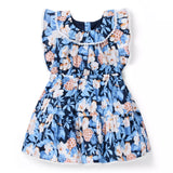 Pineapple Floral Ruffle Dress