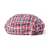 Tweed Bow Beret