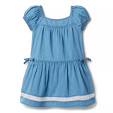 The Denim Puff Sleeve Dress