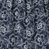 Embroidered Floral Flutter Sleeve Dress