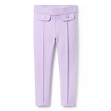 Seamed Button Ponte Trouser