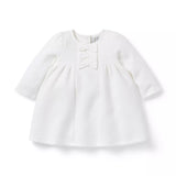 Baby Quilted Floral Bow Dress