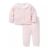 Baby Crochet Collar Knit Set