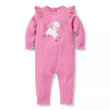 Baby Lamb Knit One-Piece