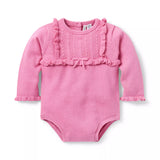 Baby Ruffle Knit Romper